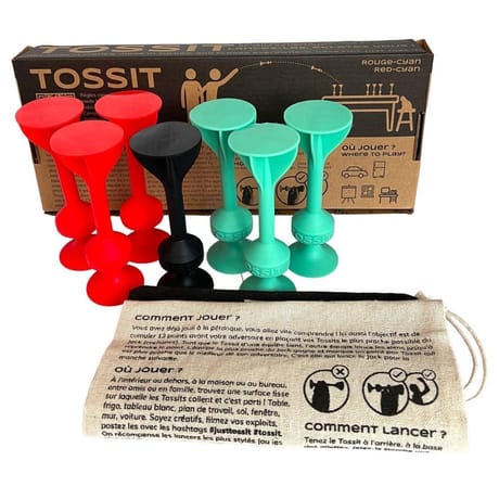 Tossit rouge-cyan