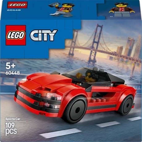 60448 lego city - la voiture de sport rouge