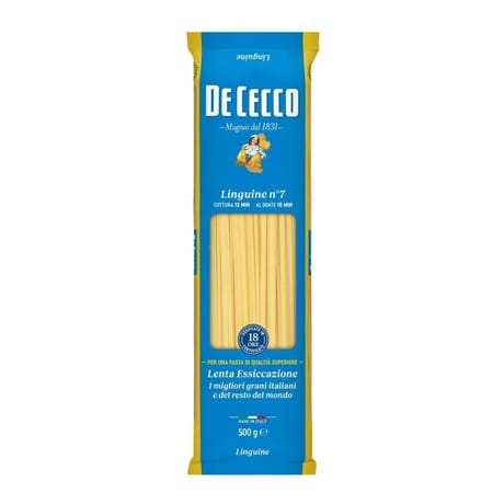 De cecco linguine n°7 sachet 500g