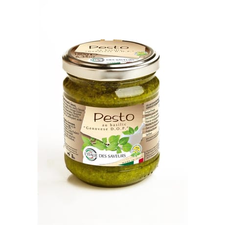 Pesto au basilic Genovese DOP 180g