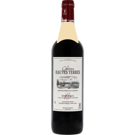 Reflets de france château hautes-terres bordeaux AOP vin rouge 13.5°-75cl