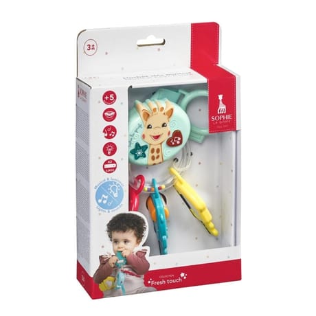 Hochet clés interactif sophie la girafe