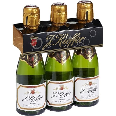 J. Kieffer Mousseux brut blancs de blanc 3x20cl