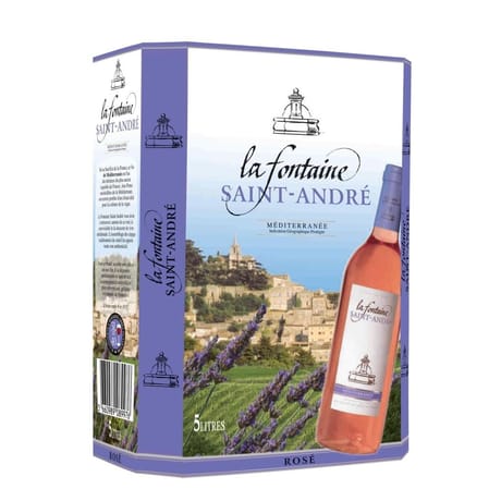 La Fontaine Saint-André vin rosé 5l
