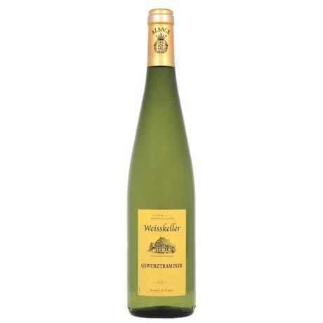 Weisskeller gewurztraminer vin blanc d'Alsace AOP 13°-75cl