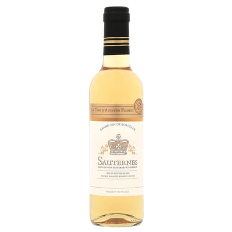 Cave augustin Florent sauternes vin blanc AOP  12°-37.5cl
