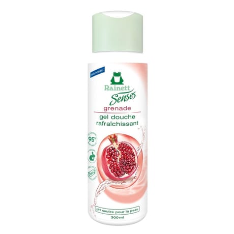 Rainett senses gel douche grenade flacon 300ml