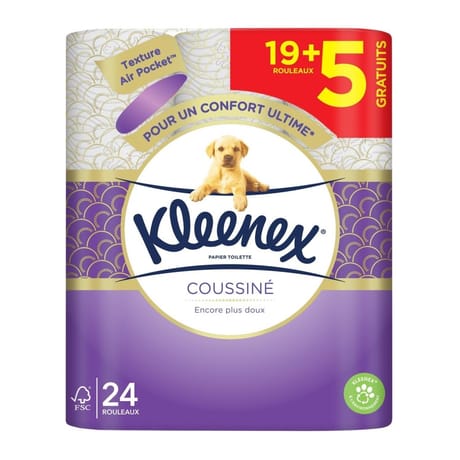 Kleenex coussine x19+5