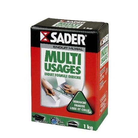 Sader sols et murs enduit en poudre multi usage 1kg