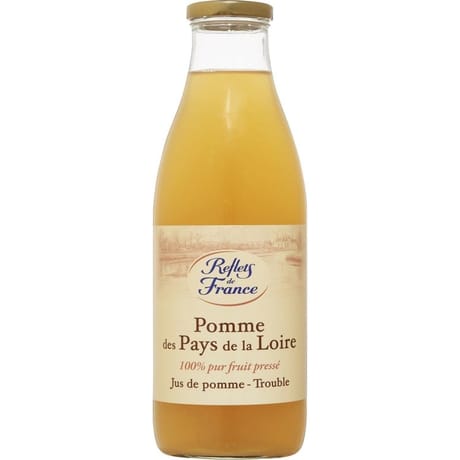 Reflets de France jus de pomme trouble des Pays de la Loire 1l
