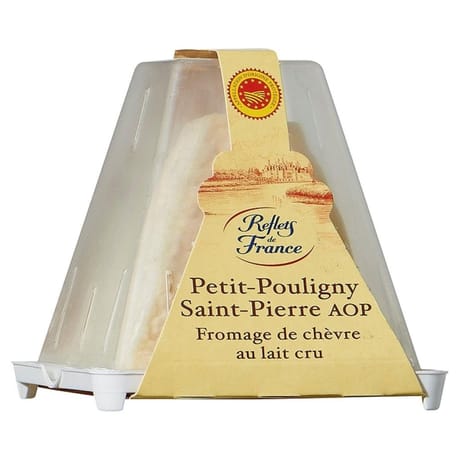 Reflets de France fromage de chèvre Petit-Pouligny St Pierre au lait cru AOP 150g