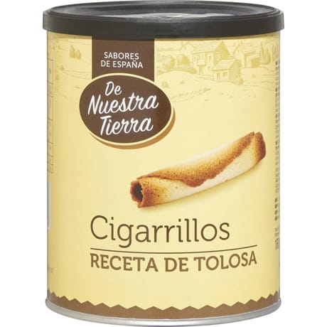 De Nuestra Tierra biscuits cigarrillos 160g