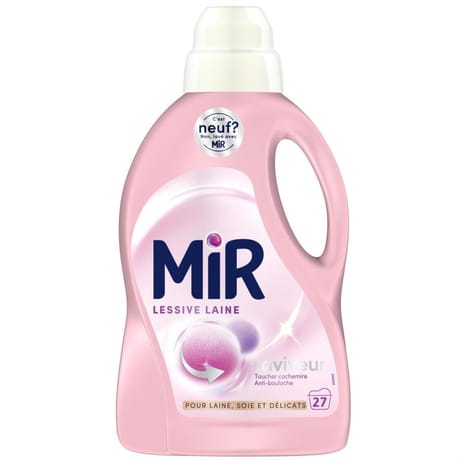 Mir lessive laine 27 lavages 1.35l