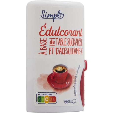 Simpl édulcorants de table sucralose 36g