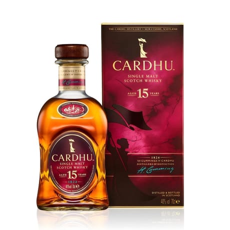 Cardhu whisky 15 ans 70cl 40%vol + etui
