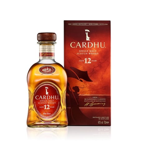 Cardhu whisky single malt 12 ans 70cl 40%vol + etui