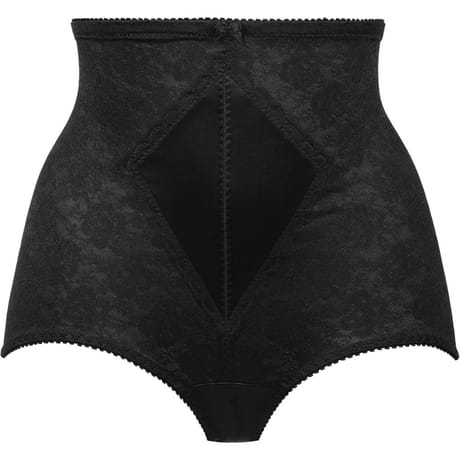 Gaine ventre plat ligne Solange Naturana 400 NOIR T48