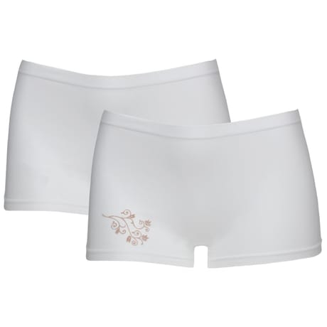 Lot de 2 shorties ligne Duo Cocoon Well BLANC 36/38