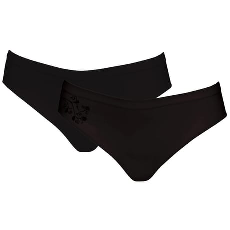 Lot de 2 slips ligne Duo Cocoon Well NOIR 44/46