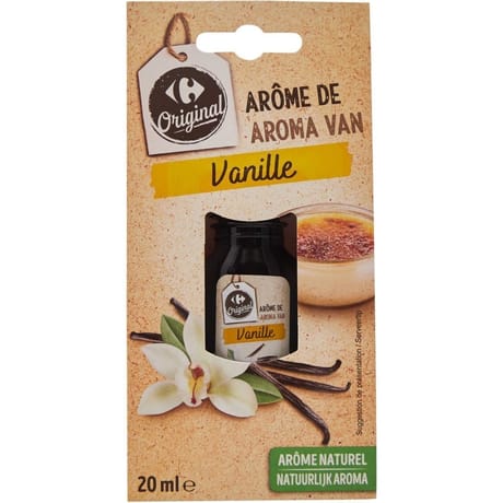 Carrefour original arôme vanille - 20ml