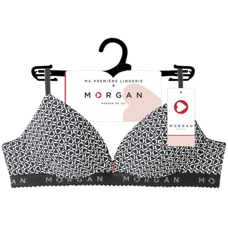 Soutien-gorge coques souples junior - Gaby Morgan NOIR 80B