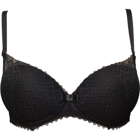 Soutien-gorge coque souple ligne Eden Escort Lingerie NOIR 90D
