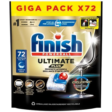 Finish ultimate plus x72