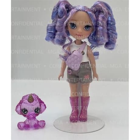 Rainbow High poupées Littles - Amethyst (violet)
