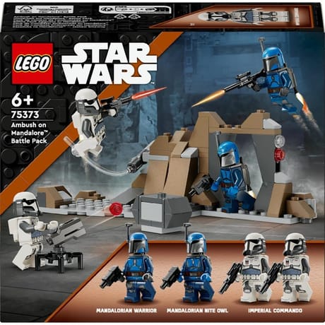 75373 lego star wars - pack de combat de l'embuscade sur mandalore