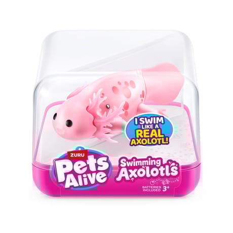 Swimming axolotl