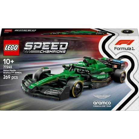 77245 lego speed champions - voiture f1 aston martin aramco amr24