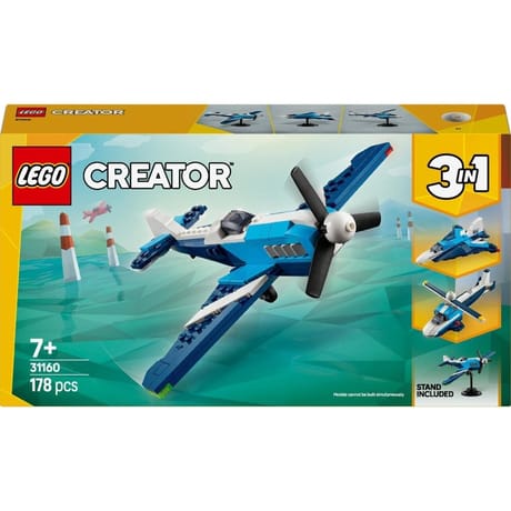31160 Lego creator - L'avion de course