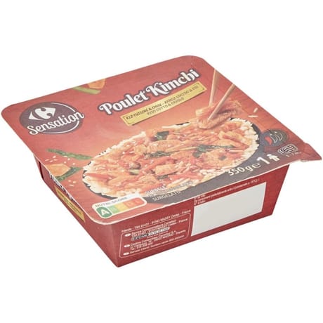 Carrefour Sensation poulet kimchi 350g