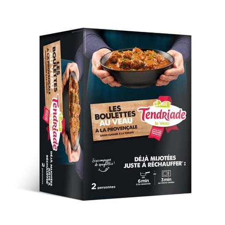 Boulette de veau à la provençale 400g Tendriade