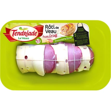 Rôti de veau façon orloff Tendriade