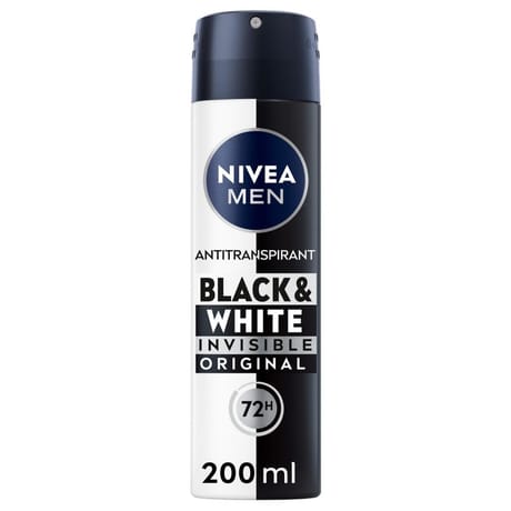 Nivea déodorant atomiseur homme black and white power 200ml