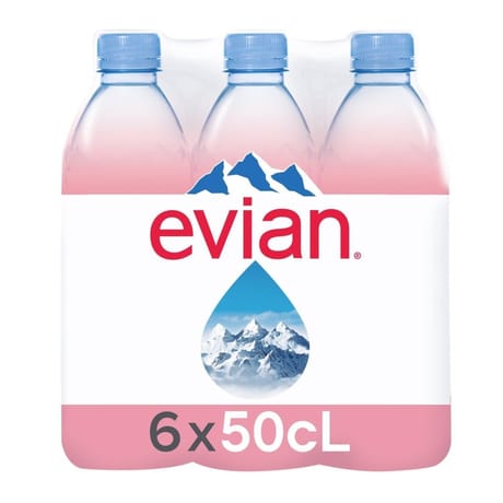 Evian 6x50cl