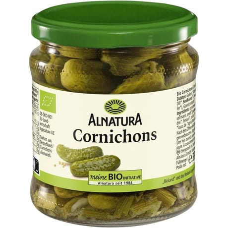 Alnatura cornichons bio 330g