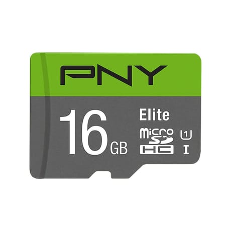 Pny carte mémoire micro sd 16gb 100mb/s elite
