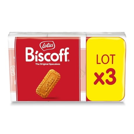 Lotus Speculoos fraîcheur 140gx3