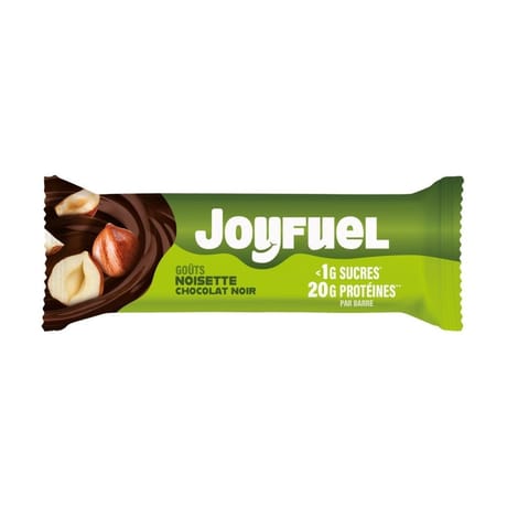 Joyfuel barre protéinée chocolat noir et noisettes 55g
