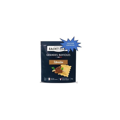 Saint jean grandes ravioles aux morilles à la crème 220g