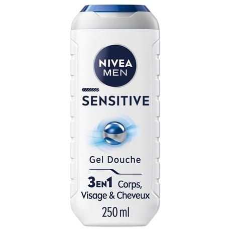 Nivea men sensitive 3en1 gel douche 250ml