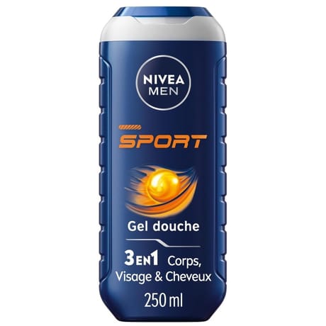 Nivea men sport + 3en1 shampooing-douche 250ml