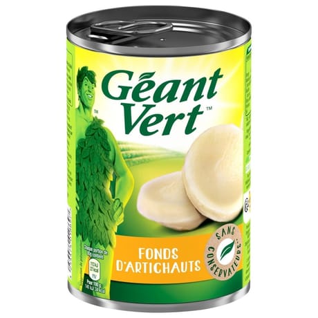 Géant vert fonds artichaut boite 1/2 210g