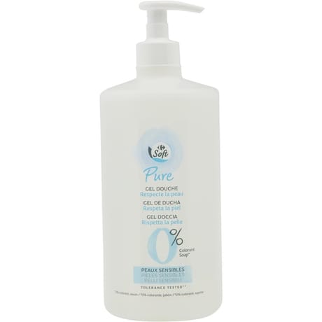 Carrefour Soft gel douche peau sensibles 750ml