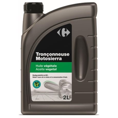 Carrefour huile chaîne de tronçonneuse 2l