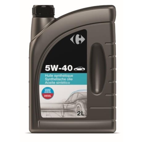 Carrefour huile 5w40 essence diesel 2l