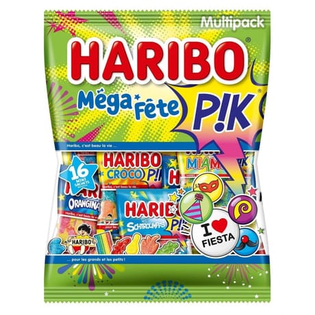 Haribo méga fête pik 720g