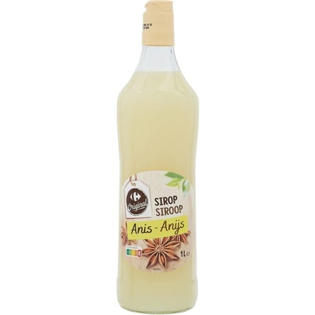 Carrefour original sirop anis 1l